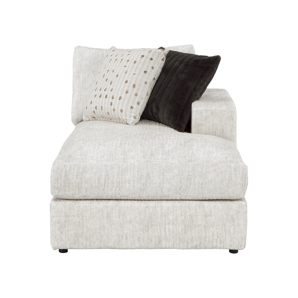 Homelegance  - Solace Right Side Chaise in Beige - 8401BES-RC  view 4