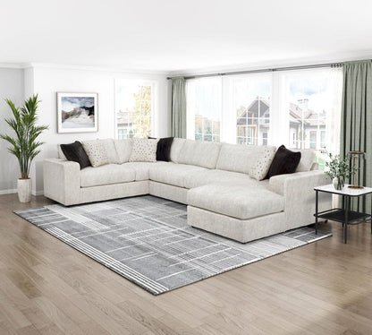 Homelegance  - Solace Right Side Chaise in Beige - 8401BES-RC  view 7