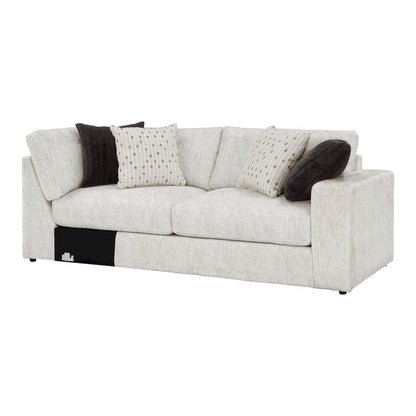 Homelegance  - Solace Right Side Corner Sofa in Beige - 8401BES-RT  view 6