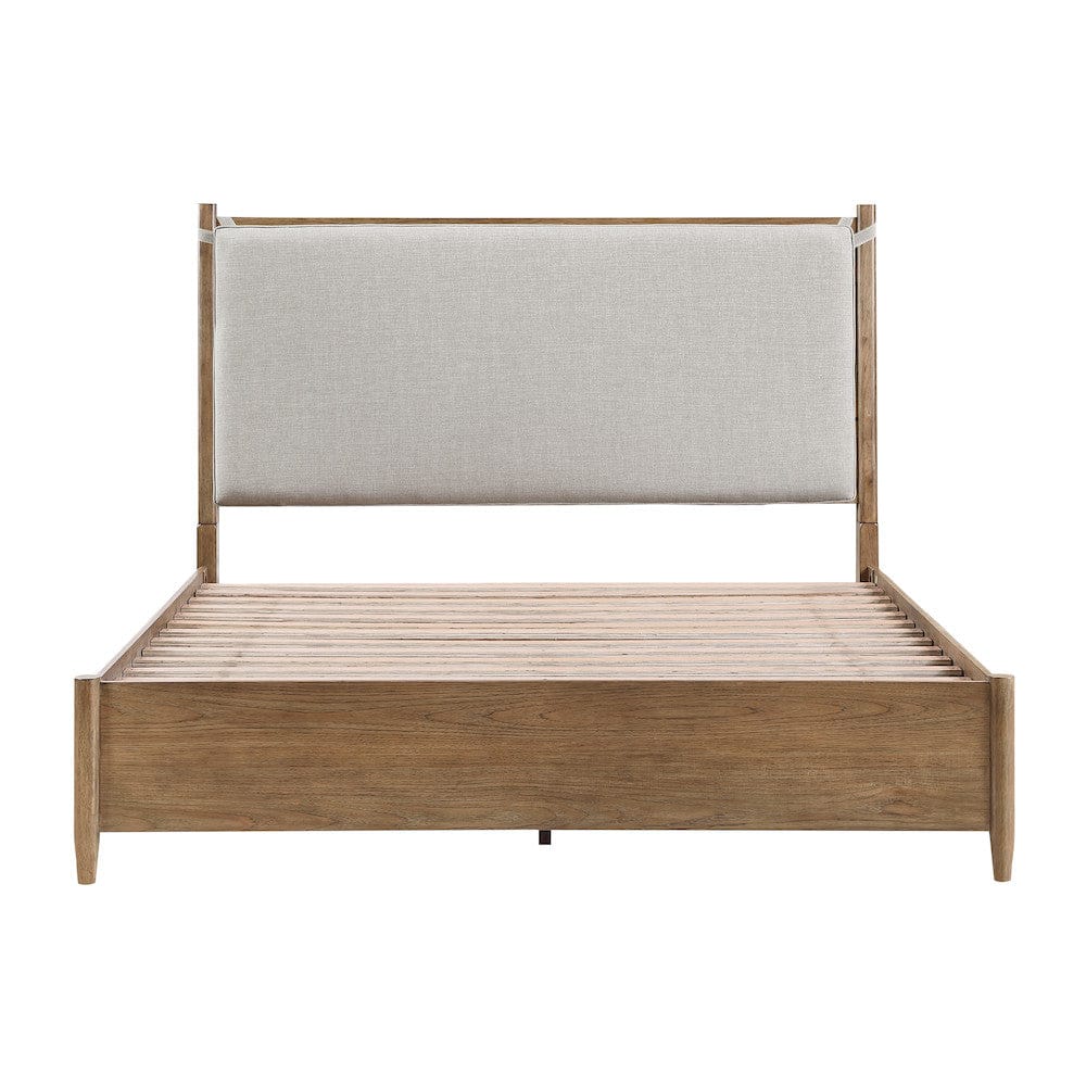 Homelegance  - Sonoma Queen Platform Bed in Light gray - 2386PN-1x  view 5