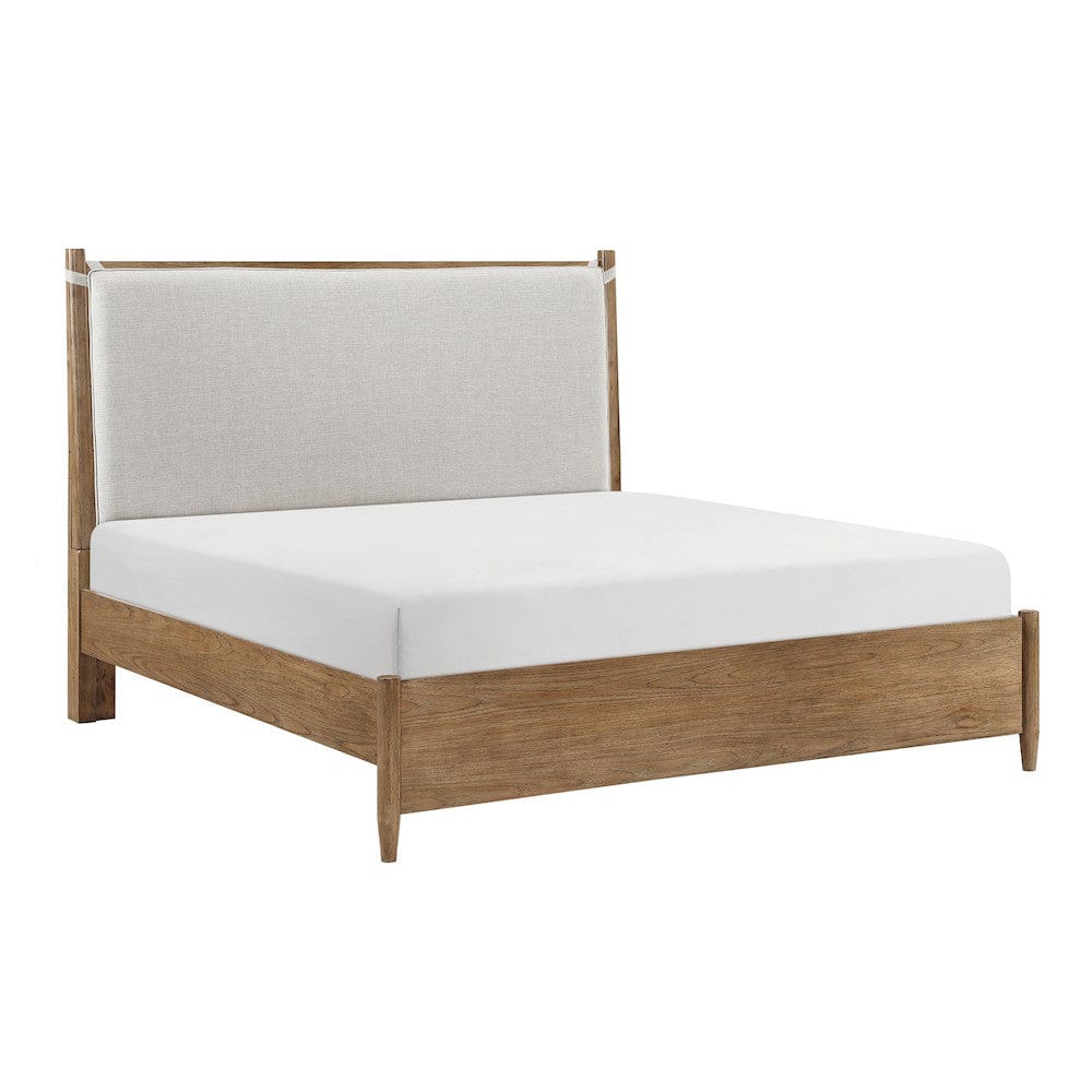 Homelegance  - Sonoma Queen Platform Bed in Light gray - 2386PN-1x  view 8