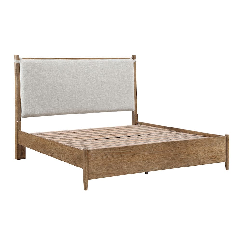 Homelegance  - Sonoma Queen Platform Bed in Light gray - 2386PN-1x  view 9