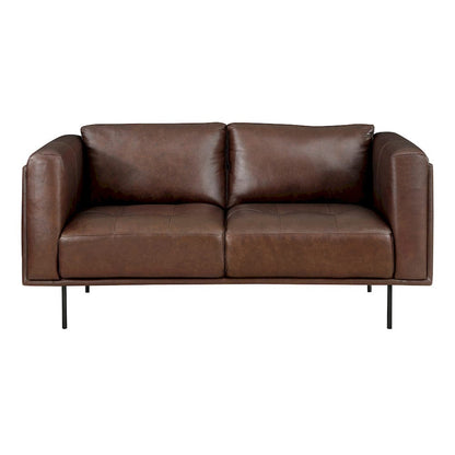 Homelegance  - Soren Love Seat in Brown - 9280BR-2  view 1