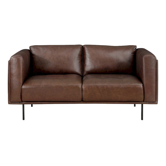 Homelegance  - Soren Love Seat in Brown - 9280BR-2  view 1