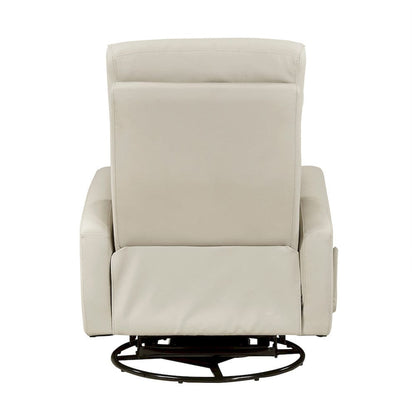 Homelegance  - Sorrento Swivel Glider Reclining Chair in Beige - 8458BEG-1SW  view 5