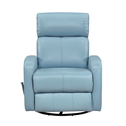 Homelegance  - Sorrento Swivel Glider Reclining Chair in Blue - 8458BUE-1SW  view 1