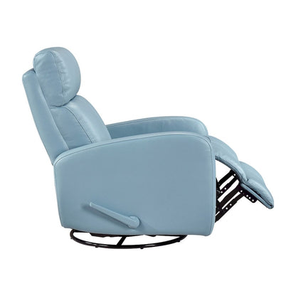 Homelegance  - Sorrento Swivel Glider Reclining Chair in Blue - 8458BUE-1SW  view 8