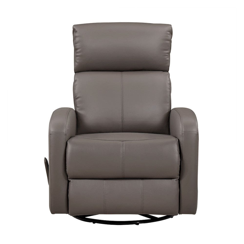 Homelegance  - Sorrento Swivel Glider Reclining Chair in Mocha - 8458MCA-1SW  view 1
