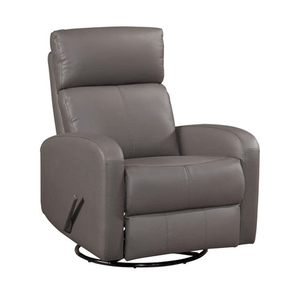Homelegance  - Sorrento Swivel Glider Reclining Chair in Mocha - 8458MCA-1SW  view 3