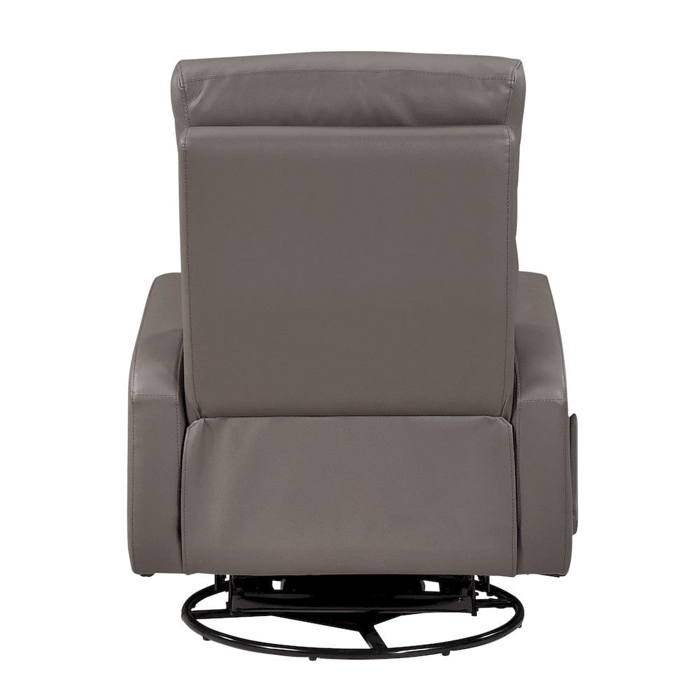 Homelegance  - Sorrento Swivel Glider Reclining Chair in Mocha - 8458MCA-1SW  view 6