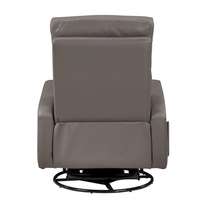 Homelegance  - Sorrento Swivel Glider Reclining Chair in Mocha - 8458MCA-1SW  view 6