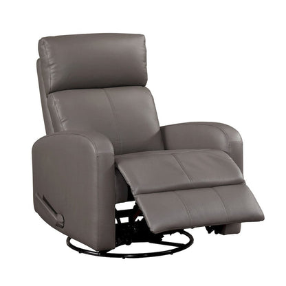 Homelegance  - Sorrento Swivel Glider Reclining Chair in Mocha - 8458MCA-1SW  view 7