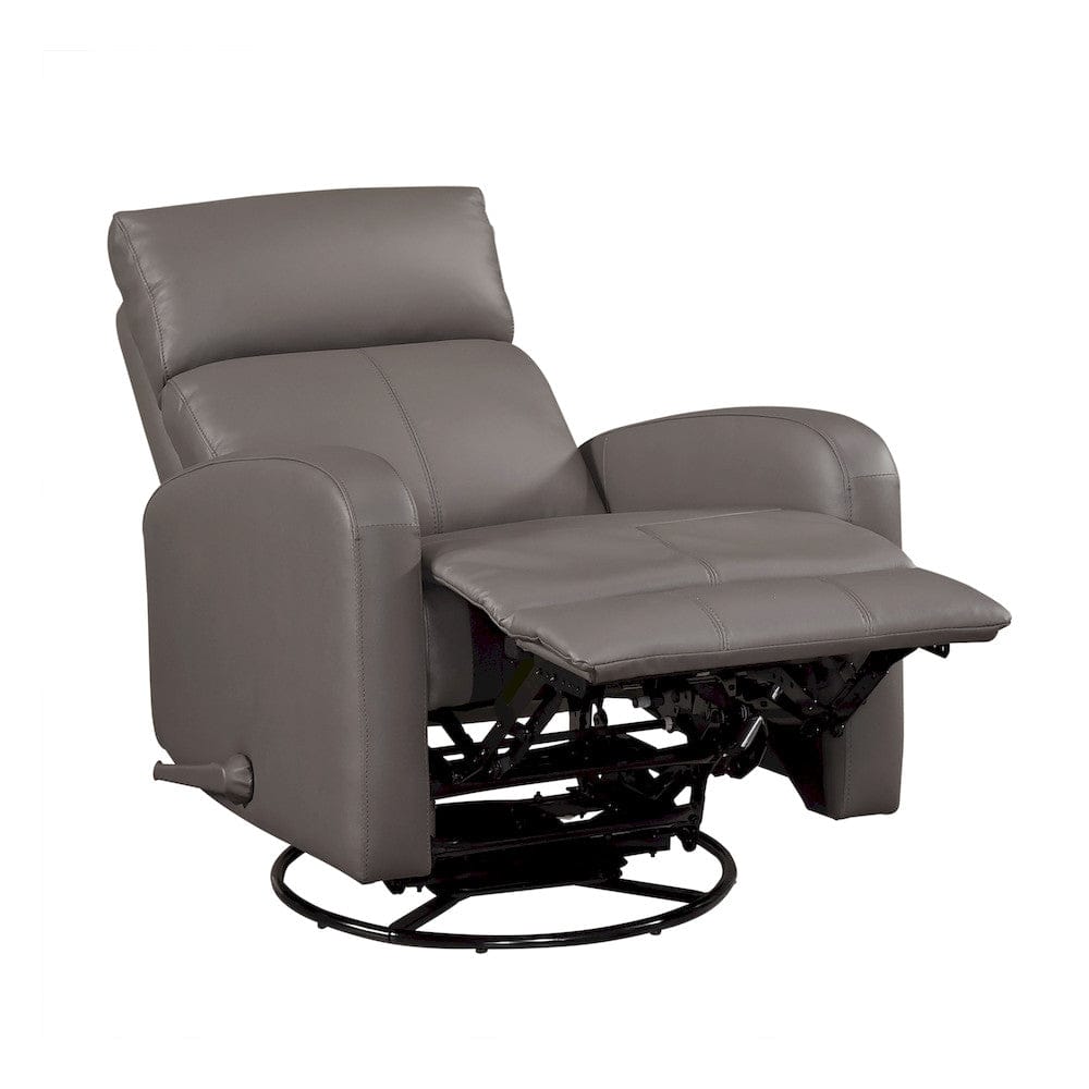 Homelegance  - Sorrento Swivel Glider Reclining Chair in Mocha - 8458MCA-1SW  view 8