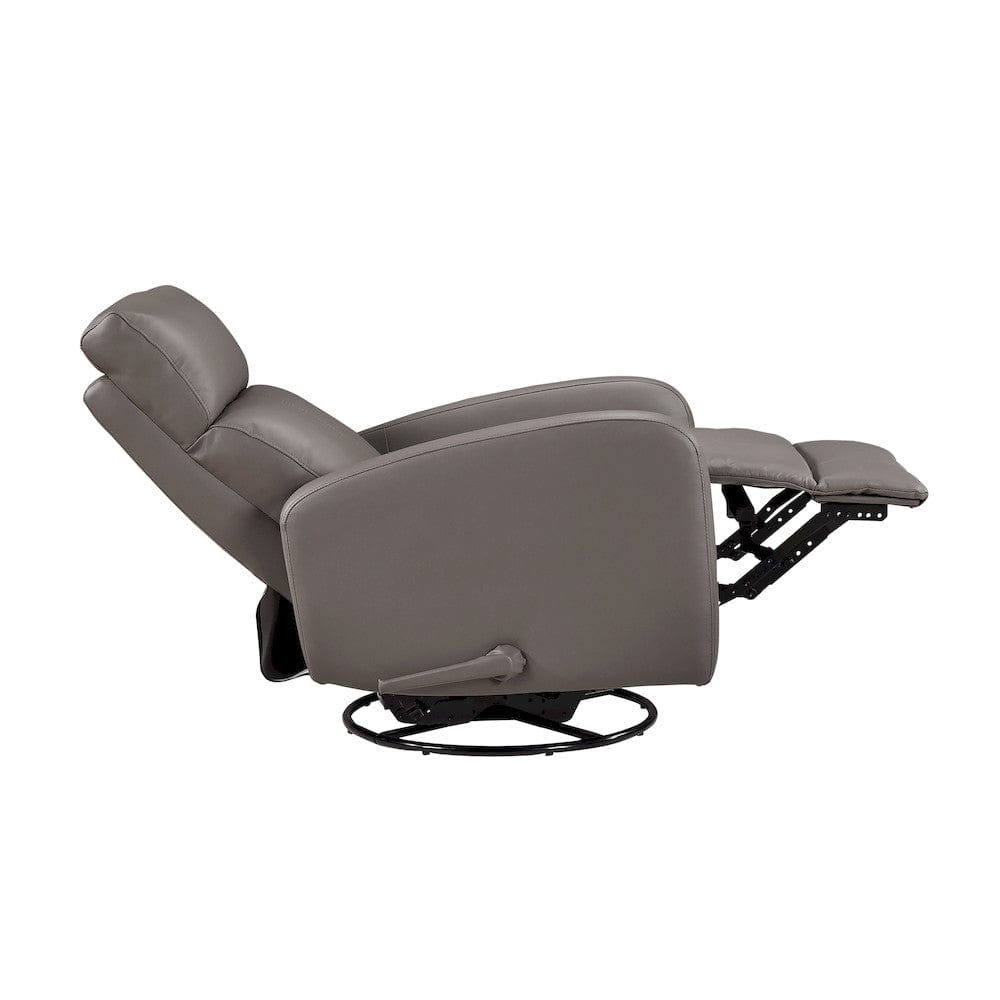 Homelegance  - Sorrento Swivel Glider Reclining Chair in Mocha - 8458MCA-1SW  view 10