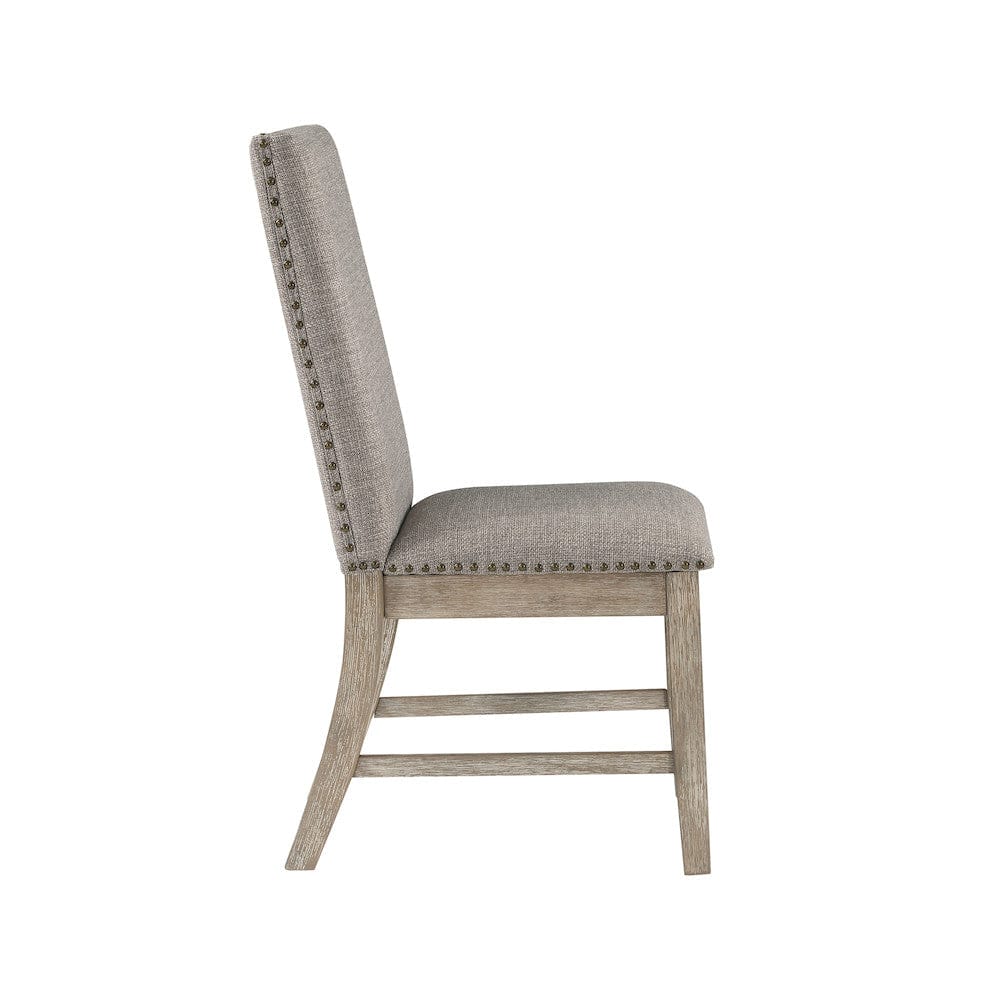 Homelegance  - Southlake Side Chair in Light gray - 5741NNS  view 3
