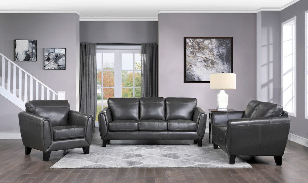 Homelegance  - Spivey Sofa in Dark gray - 9460DG-3  view 3