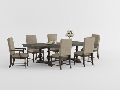 Homelegance  - Stonington Arm Chair in Beige - 5703A  view 5