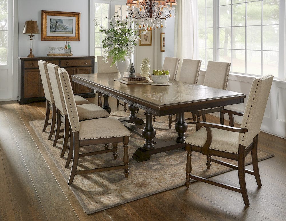 Homelegance  - Stonington Dining Table - 5703-104x  view 6