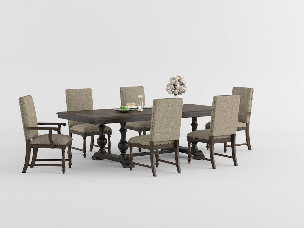 Homelegance  - Stonington Dining Table - 5703-104x  view 8