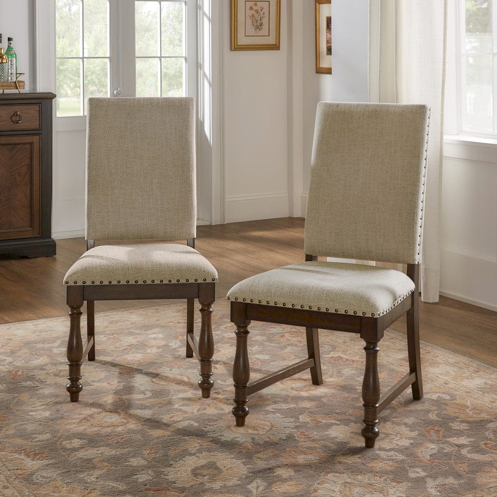 Homelegance  - Stonington Side Chair in Beige - 5703S  view 6