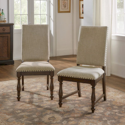 Homelegance  - Stonington Side Chair in Beige - 5703S  view 6