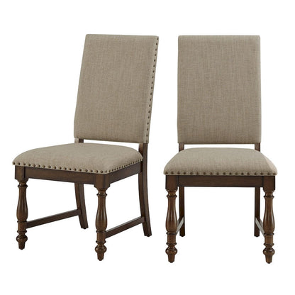 Homelegance  - Stonington Side Chair in Beige - 5703S  view 8