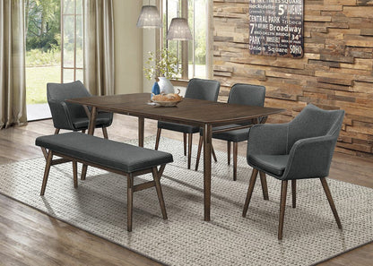 Homelegance  - Stratus Bench in Gray - 5548-13  view 4