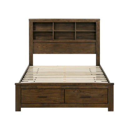 Homelegance  - Sullivan 5pc Set Queen Wall Platform Bed - 1592-1xWB  view 3