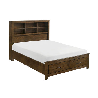 Homelegance  - Sullivan Full Platform Bed W/ Footboard Storage - 1592F-1x  view 7