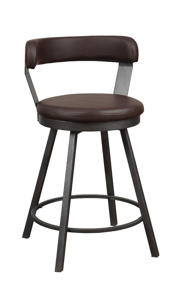 Homelegance  -  Swivel Counter Height Chair, Brown in Brown - 5566-24BR  view 1
