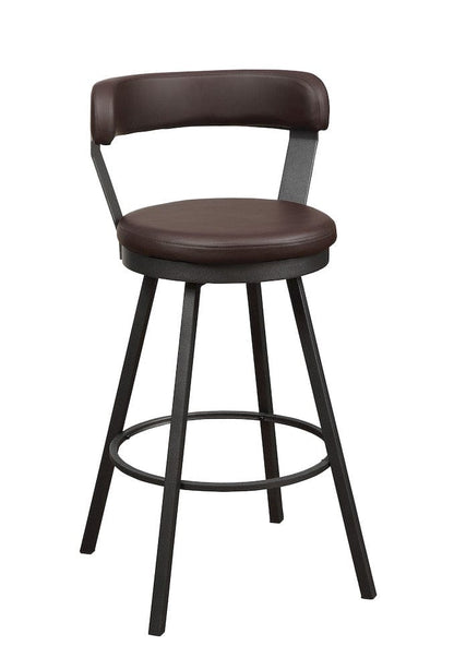 Homelegance  -  Swivel Pub Height Chair, Brown in Brown - 5566-29BR  view 1