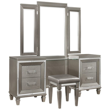 Homelegance  - Tamsin Vanity Dresser W/ Mirror - 1616-15x  view 2