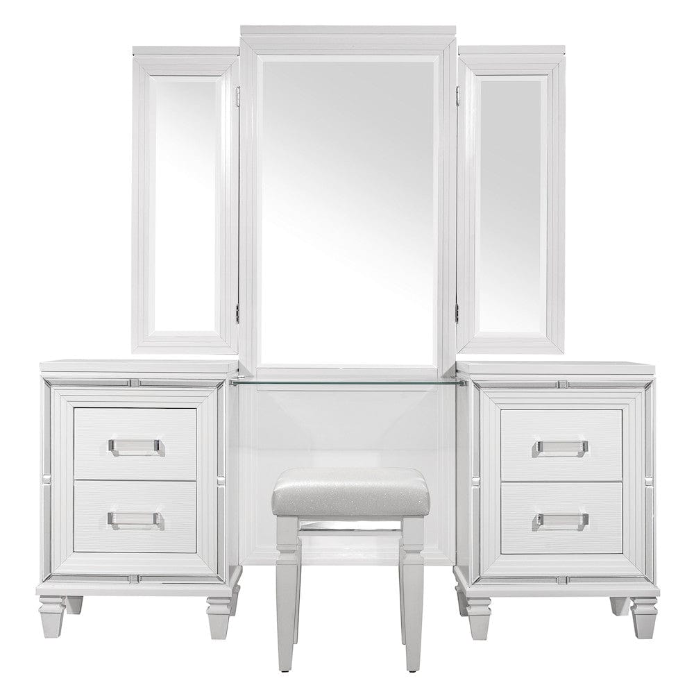 Homelegance  - Tamsin Vanity Dresser W/ Mirror - 1616W-15x  view 1