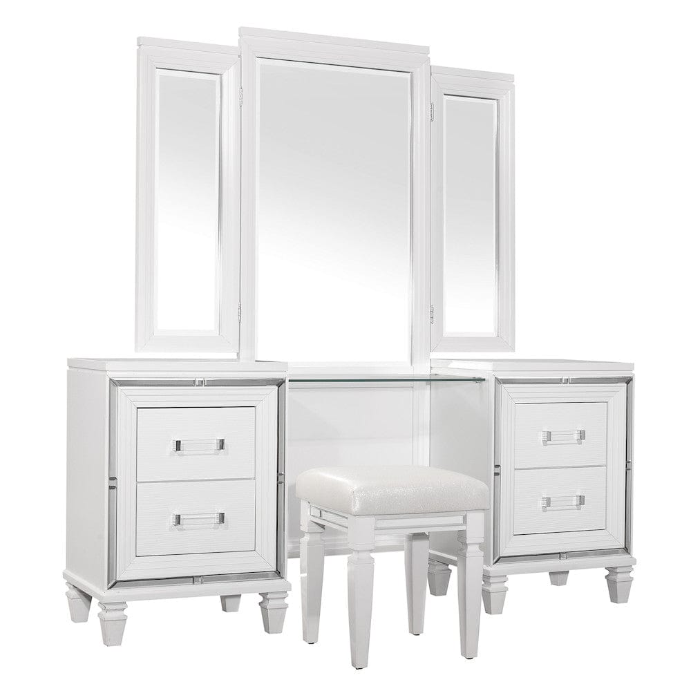 Homelegance  - Tamsin Vanity Dresser W/ Mirror - 1616W-15x  view 2