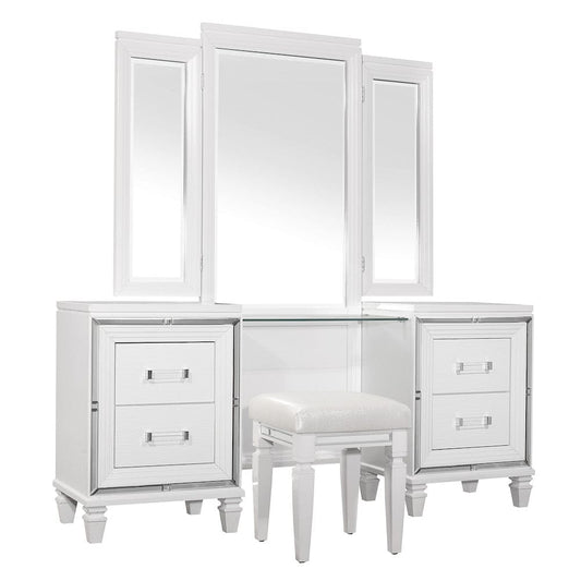 Homelegance  - Tamsin Vanity Dresser W/ Mirror - 1616W-15x  view 2
