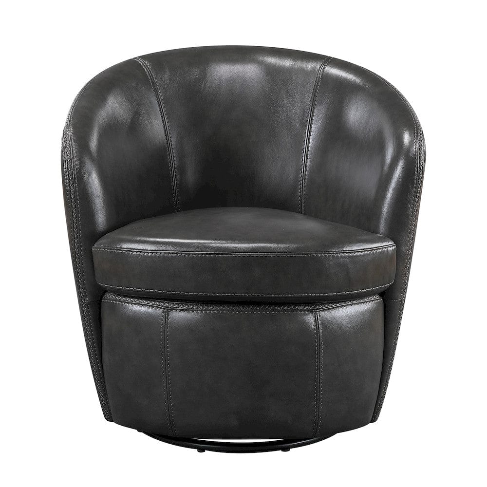 Homelegance  - Tanner Swivel Chair in Smoky gray - 9276-137SW  view 3