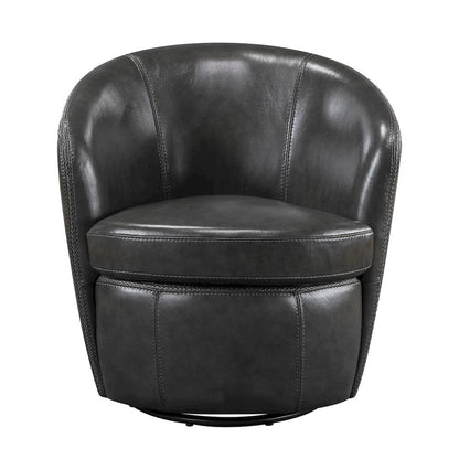 Homelegance  - Tanner Swivel Chair in Smoky gray - 9276-137SW  view 3