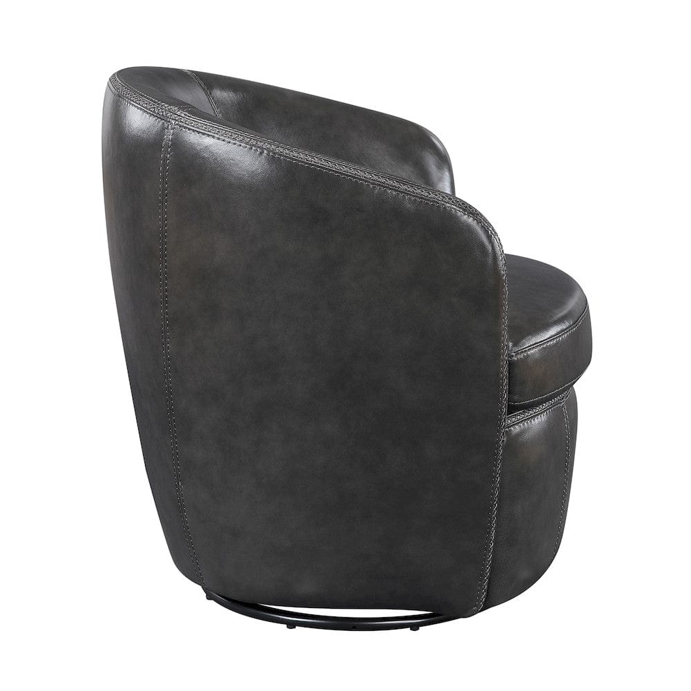 Homelegance  - Tanner Swivel Chair in Smoky gray - 9276-137SW  view 4