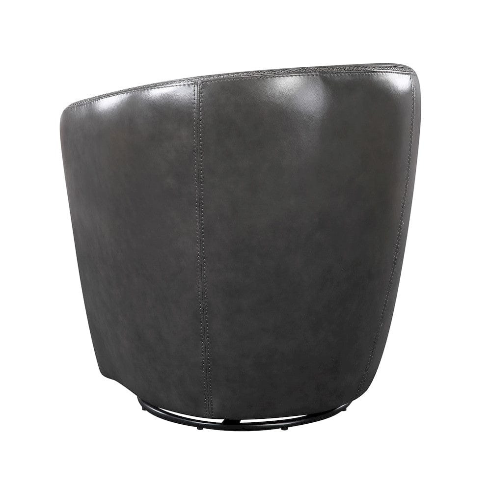 Homelegance  - Tanner Swivel Chair in Smoky gray - 9276-137SW  view 5