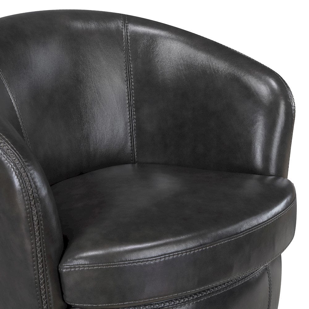 Homelegance  - Tanner Swivel Chair in Smoky gray - 9276-137SW  view 7