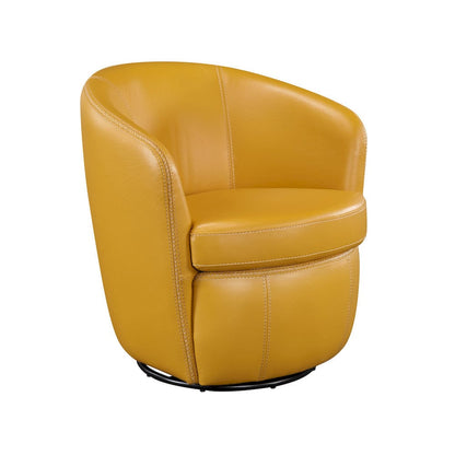 Homelegance  - Tanner Swivel Chair in Yellow - 9276-487SW  view 1