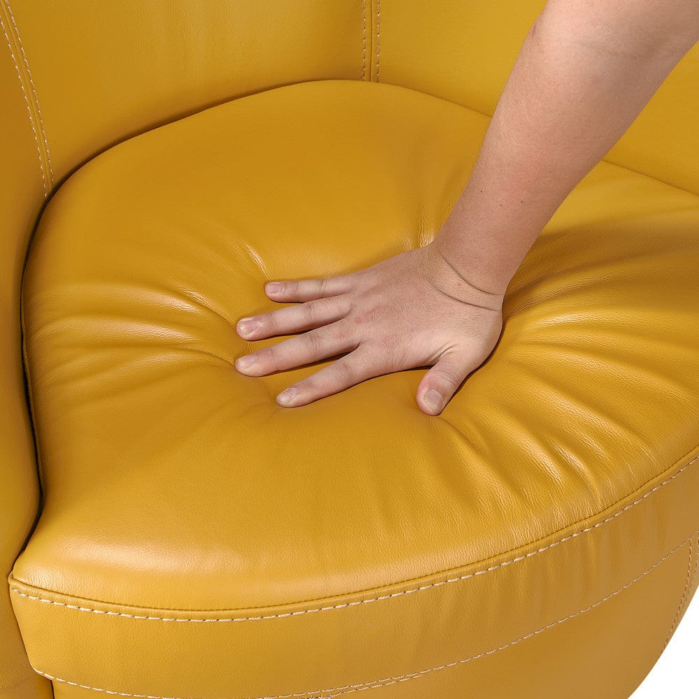 Homelegance  - Tanner Swivel Chair in Yellow - 9276-487SW  view 5