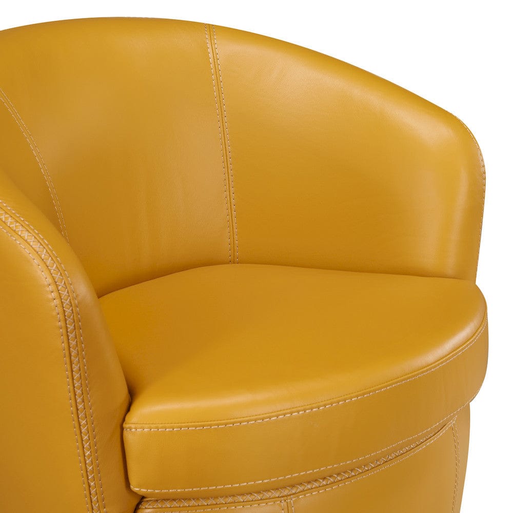 Homelegance  - Tanner Swivel Chair in Yellow - 9276-487SW  view 6