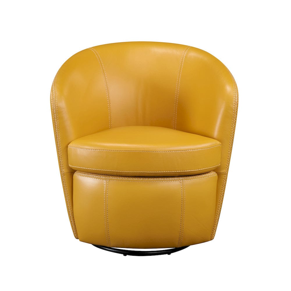 Homelegance  - Tanner Swivel Chair in Yellow - 9276-487SW  view 10