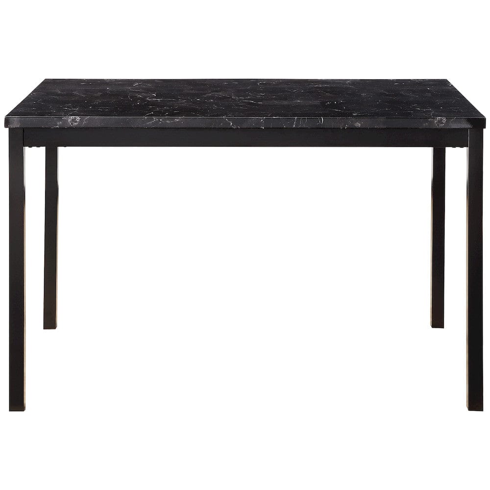 Homelegance  - Tempe Dining Table, Faux Marble Top - 2601BK-48  view 1