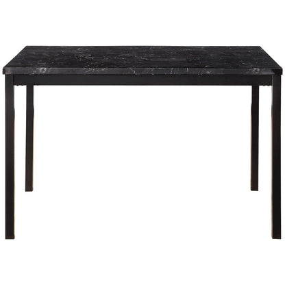Homelegance  - Tempe Dining Table, Faux Marble Top - 2601BK-48  view 1