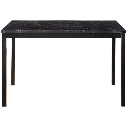 Homelegance  - Tempe Dining Table, Faux Marble Top - 2601BK-48  view 1