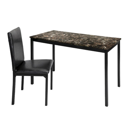 Homelegance  - Tempe Writing Desk and Chair in Brown - 2601-15  view 1