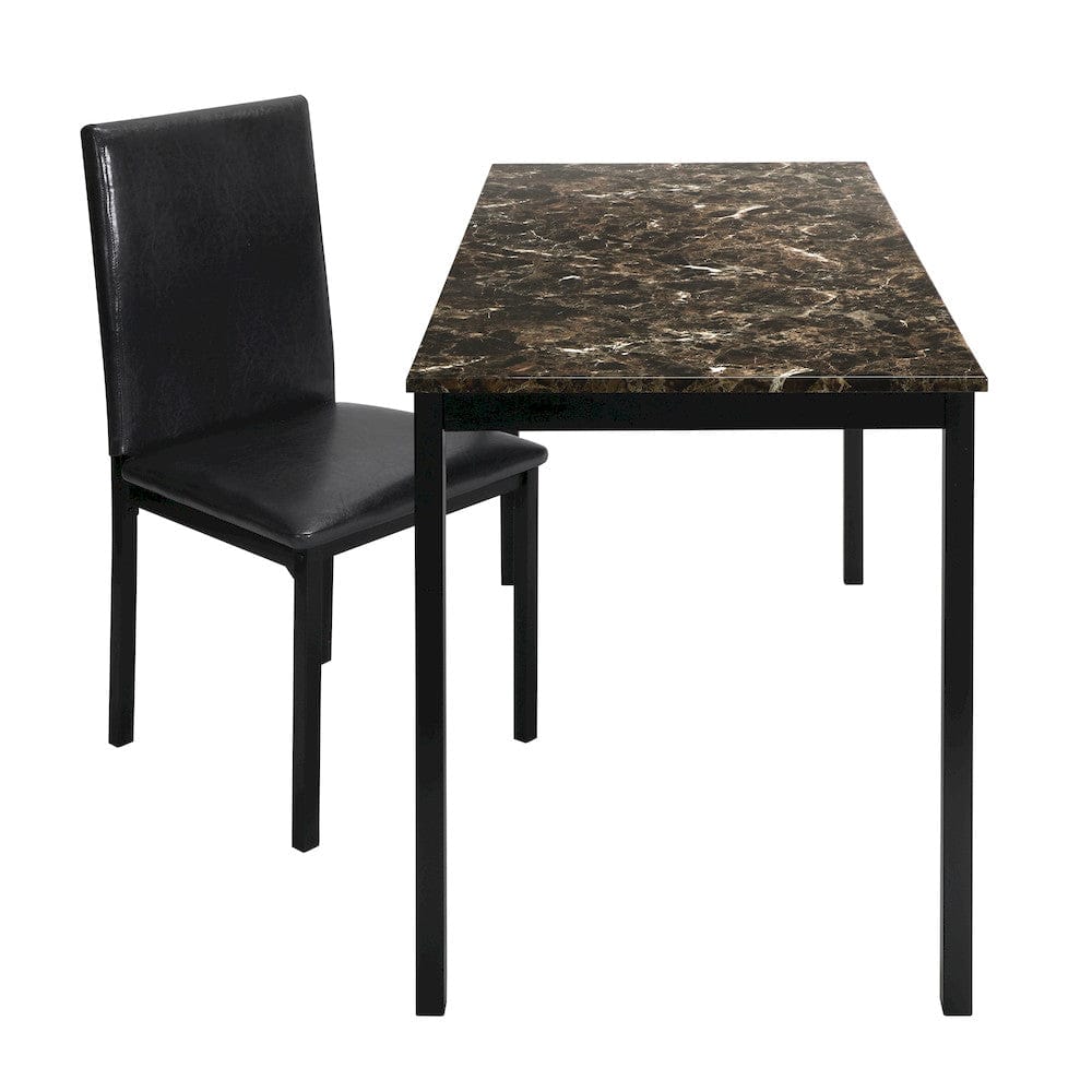 Homelegance  - Tempe Writing Desk and Chair in Brown - 2601-15  view 4