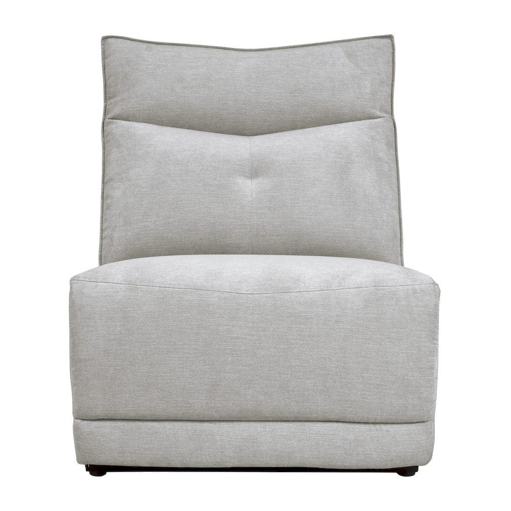 Homelegance  - Tesoro 6-Piece Modular Power Reclining Sectional W/ Power Headrests and USB Ports in Mist gray - 9509MGYx6LRRRPWH  view 3